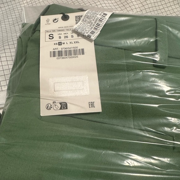 Zara green pants - Picture 9 of 9